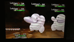 unclefather:  spookykeyholes:  swarms of lickitung are terrifying
