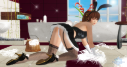 snow-kitsunes-den:  Title: Bunny Cleaning Service Kasumi: Welcome