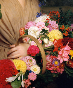 marcuscrassus: Charles Cromwell Ingham - The Flower Girl [1846]