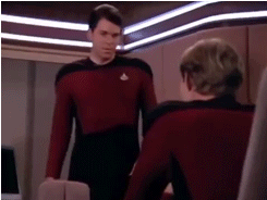 erics-idle:  The Riker: Lift leg over back of chair Sit Resume