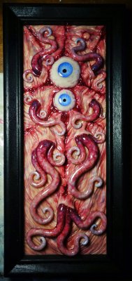 fhtagn-and-tentacles:    SLIME TENTACLE by Karen “Dogzillalives”