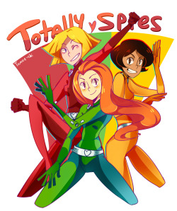 tomoe-chi: Sam & Clover & Alex, Totally Spies 