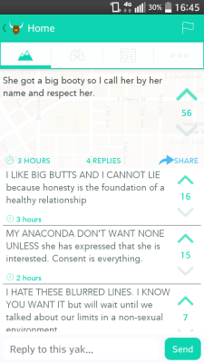 outwithsound:  When tumblr surfaces on yik yak 