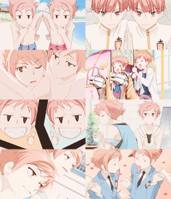 spirition:  3/? favourite anime characters: hitachiin twins (Ouran