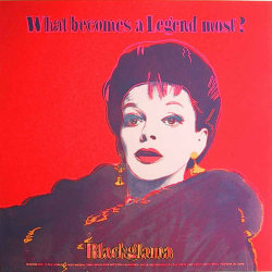 candypriceless:  “Blackglama (Judy Garland)”, Andy Warhol