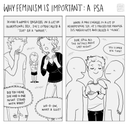  A feminism comic I did for my uni’s newspaper. I wish I had