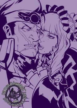 karniz:  No More Heroes: Lineart finished for a commission…