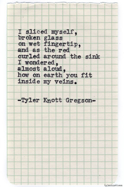 megandmrbig:  tylerknott:  Typewriter Series #731 by Tyler