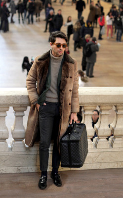 menstyle1:  Men’s winter street style / Winter outfits inspiration.