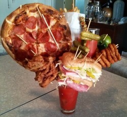 stunningpicture:  This Bloody Mary has another Bloody Mary as