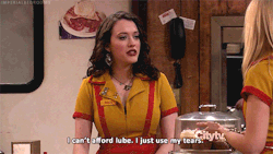 camharem:  Kat Dennings animated gif of the day. Cry me a river