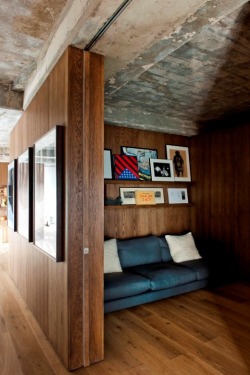 nonconcept:  William Tozers London loft - living room. 