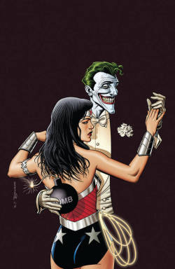 gothamart:  Joker/Wonder Woman by Brian Bolland  