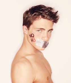 better-than-youthink:  Colton Haynes’ NOH8 photo   Dream of