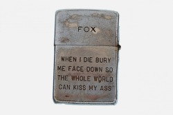 frankily:  acxds:   Lighters of the Vietnam War  my last name