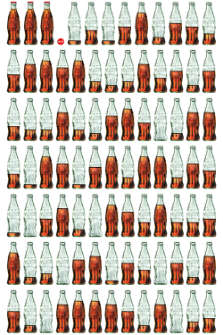coca-cola:  It has been mathematically proven that every sip