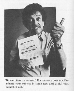 explore-blog:  8 timeless tips on writing from Kurt Vonnegut