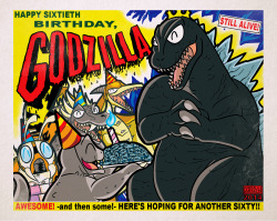 Welp, today is the 60th anniversary of Godzilla being introduced
