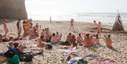 Naked Club beach festivities. Join us next time!