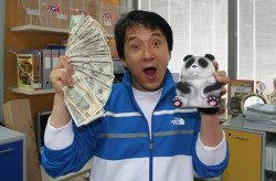 dailyjackiechan:You have been visited by the Chan of wealth,
