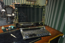 steampunktendencies:  Victorian Steampunk Computer