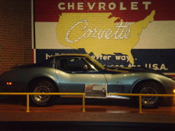 From the National Corvette Museum in Bowling Green,Kentucky.