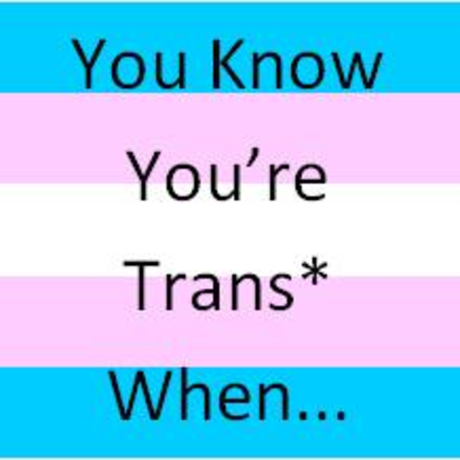 You Know You're Trans* When: #2319 you get ecstatic over “other”,