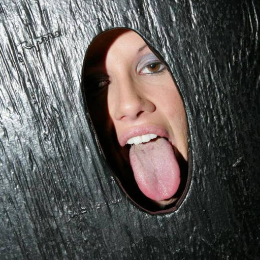   It takes a special kind of girl to suck cock at a glory hole.