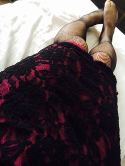 plikespanties:  Lace Dress  Just relaxing & having fun in