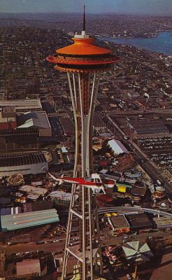 exposandworldsfairs:  Space Needle - 1962 Seattle World’s Fair