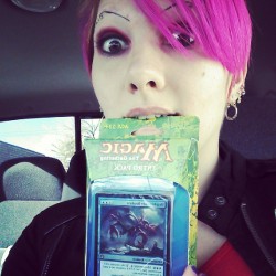 ladybug-tatum:  Just bought my first Magic deck… now to learn.