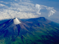 naturalsceneries: Volcano Citlaltépetl (Pico de Orizaba) seen