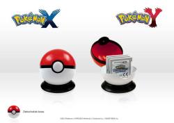 pokemon-xy-news:  GAME Preorder bonus Pokeball card game holder