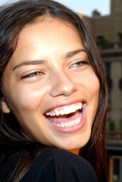 theyloveadriana:  Adriana proving that just a smile is the best