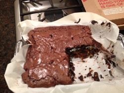MONSTER BROWNIE!!!!!!!!!!!! And it is DELICIOUS!!!!!!!!!!