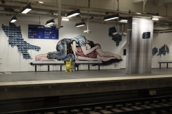 culturenlifestyle: Street Art Couple Composes Meaningful Lovers