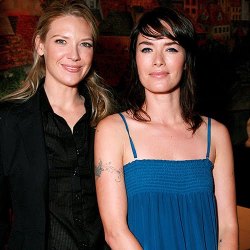 wesoteric:  ANNA TORV AND LENA HEADEY IN THE SAME PHOTO. IF MY