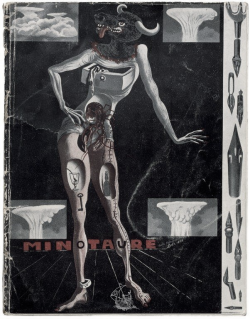 Cover of Minotaure no. 8, illustrated by Salvador Dalí, Paris,