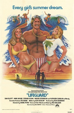 superseventies:  ‘Lifeguard’ - 1976 film poster 