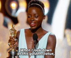 housewifeswag:  Lupita is a real life Disney Princess.  One of