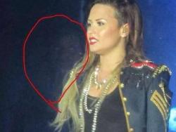 theparanormalblog:  Ghost Photographed at a Demi Lovato Concert?