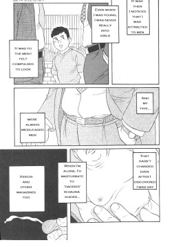 gaycomicparadise:  I can’t tell anyone by Gengoroh Tagame /