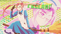 michaelises:  Nyo!England, suggested by anon 