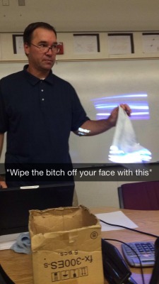 theawesomeadventurer:  I think the snapchats of my math teacher