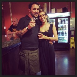 heyitsapril:  This guy knows how to make beer AND wear a skirt.