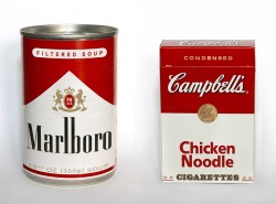 showslow:  Marlboro Filtered Soup, Campbell’s Chicken Noodle