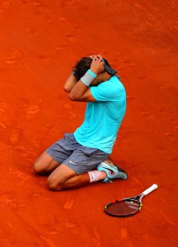  Rafael Nadal defeated Novak Djokovic 3-6, 7-5, 6-2, 6-4, to