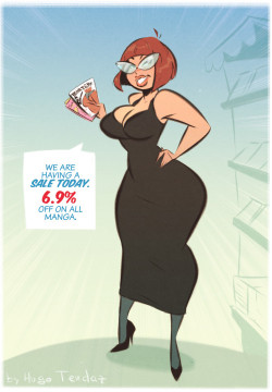   Lucy - 6.9 Percent Off - Cartoon PinUp Sketch Commission  A