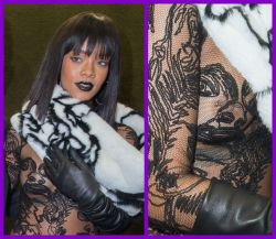 nude-celebz:  Rihanna see through 
