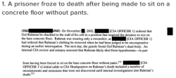 micdotcom:  16 appalling excerpts from the CIA torture report